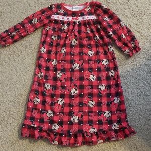 Minnie Flannel Long Sleeve PJ